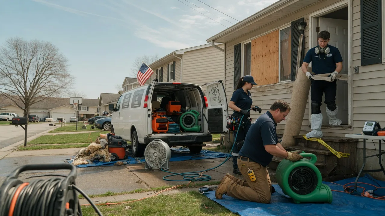 Water Damage Restoration in Wausaukee, WI near me